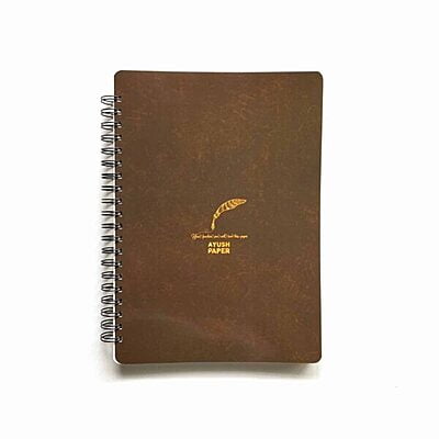 Fountain pen book A4 wiro bound with perforation (Grid) 100 pages