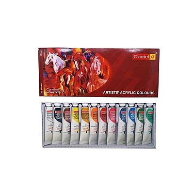 Camel Artist Acrylic Color Box 12 Shades