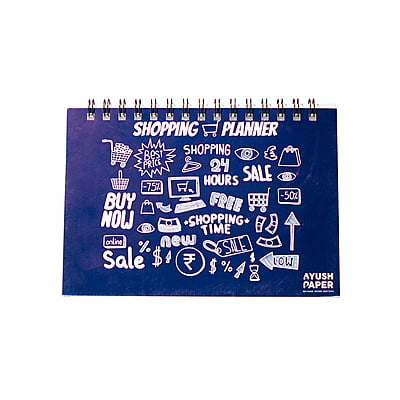 Shopping List Planner Notebook - 30  Pages