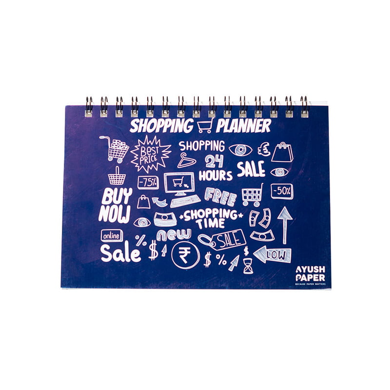 Shopping List Planner Notebook - 30  Pages