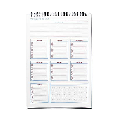 Weekly To-Do List Planner - 25 Pages