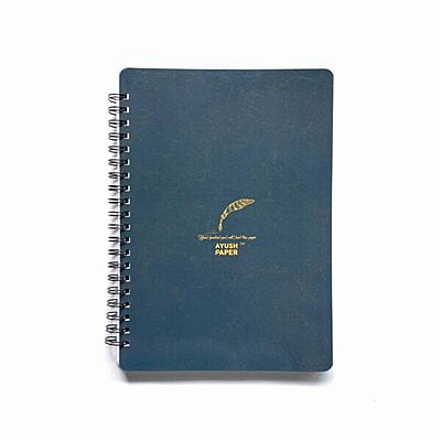 Fountain pen book A4 wiro bound with perforation (Blank) 100 pages