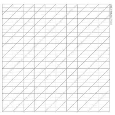 Diagonal grid papers Diagonal grid papers